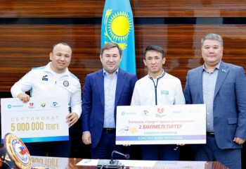 Әлем чемпионы Махмұд Сабырханға пәтер берілді