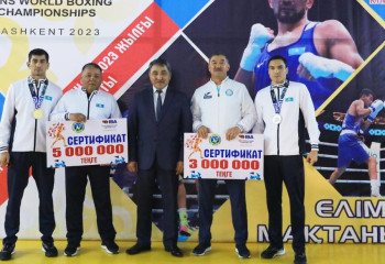 Ключи от квартир вручили призерам чемпионата мира по боксу