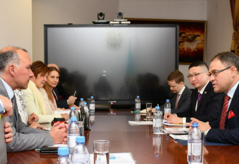 Inter-Parliamentary diplomacy discussed at Kazakh FM with members of Parliament of Belgium