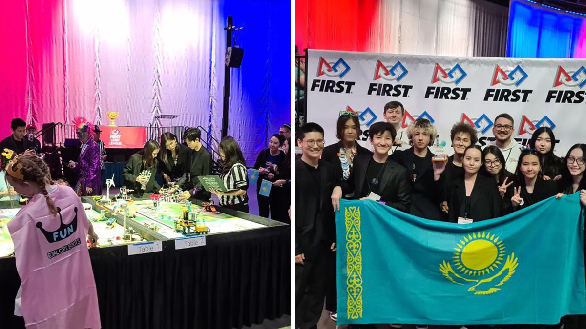 Project of Kazakh schoolchildren in robotics became best in US