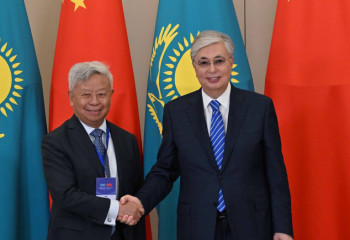 Kazakh President receives President of Asian Infrastructure Investment Bank