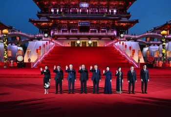 «Орталық Азия – Қытай» саммиті: мемлекеттер басшыларын ресми қарсы алу рәсімі өтті