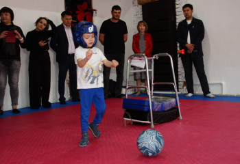 Карагандинское чудо: ребенок с ДЦП начал ходить после занятий тхэквондо