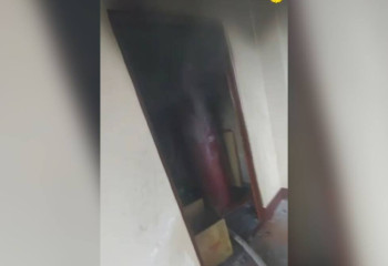 Атыраулық полицейлер өрт шыққан пәтерден 25 адамды эвакуациялады