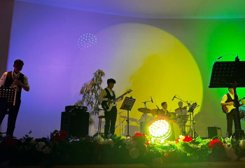 В Астане прошел концерт-презентация вокально-инструментальной группы Juzz Band