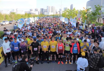 Astana half 2023 марафонына екі мыңнан астам тұрғын қатысады