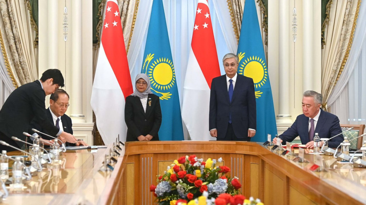 Казахстан и Сингапур подписали ряд документов
