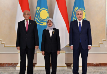 Presidents of Kazakhstan, Singapore hold talks