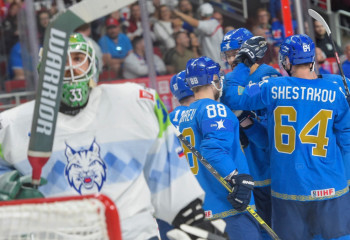 Kazakhstan defeated Slovenia and completed its performance at Ice Hockey World Cup