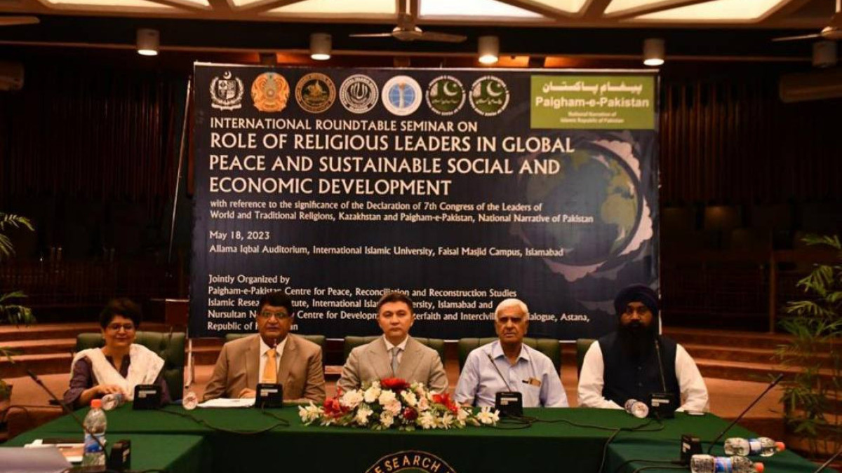 Role of religious leaders in achieving global peace discussed in Islamabad
