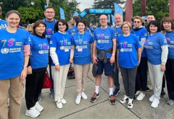 Kazakh delegation takes part in 76th session of WHA