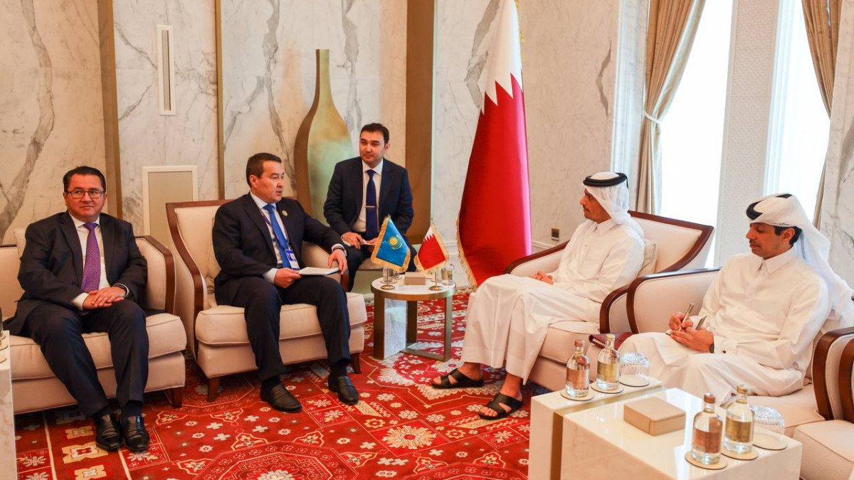 Двустороннее сотрудничество обсудил главы правительств Казахстана и Катара