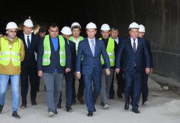 Продолжается строительство тоннеля в Тюлькубасе