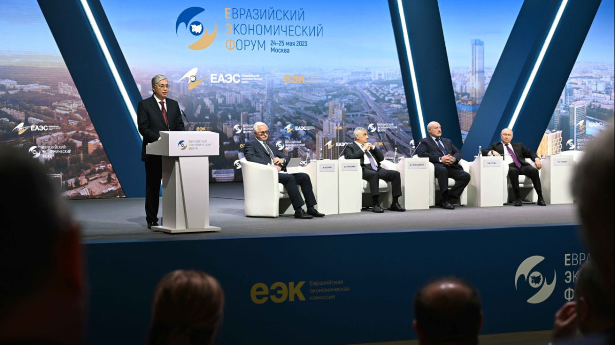 Президент Токаев напомнил о базовых принципах ЕАЭС