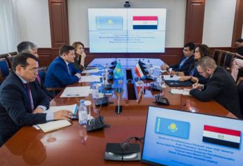 Сотрудничество в культурной сфере обсудили Казахстан и Египет