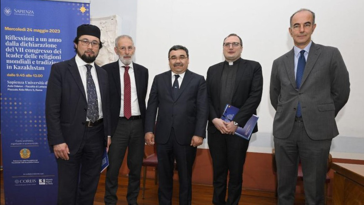 Representatives of Italian religious community discuss outcomes of 7th Congress of Leaders of World and Traditional Religions held in Kazakhstan