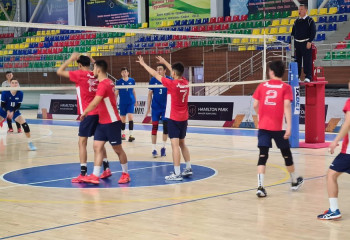 Волейболдан VI Жазғы спартакиада Таразда өтіп жатыр