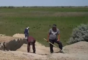 Археологи обнаружили древнее городище в Жамбылской области