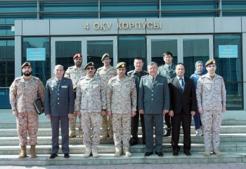 Delegation of Saudi Arabia visited National Defense University