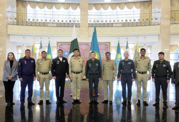 Военные Казахстана и Пакистана обсудили вопросы топографии