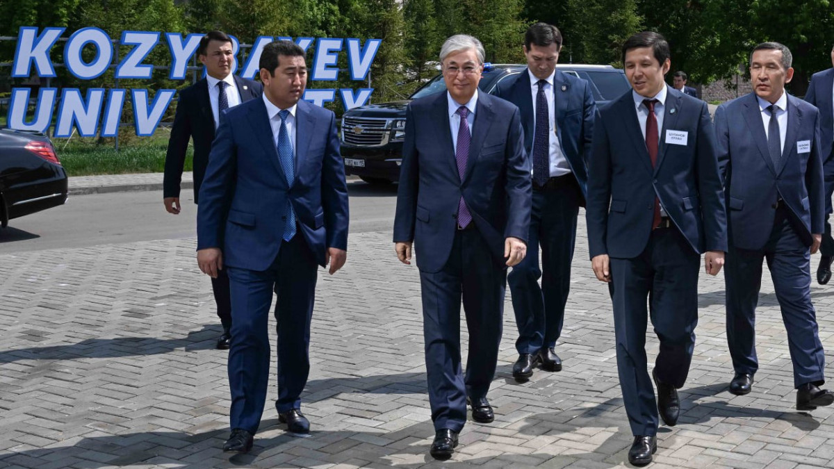 Президент посетил Северо-Казахстанский университет имени Манаша Козыбаева