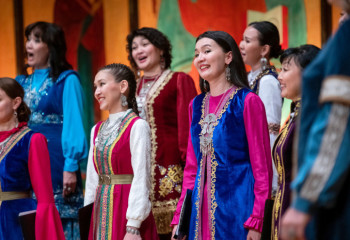 Audience in Poland sang along to Kazakh songs