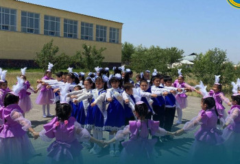 Более миллиона детей приняли участие во флешмобе «Балалық шақ әлемі қандай ғажап»