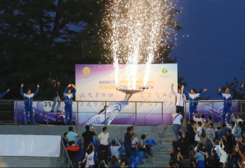 В Таразе состоялось торжественное открытие VI летней Спартакиады РК