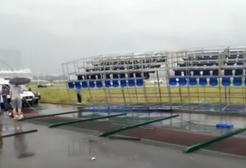 Ресейде матч кезінде трибуна құлап, бір адам көз жұмды