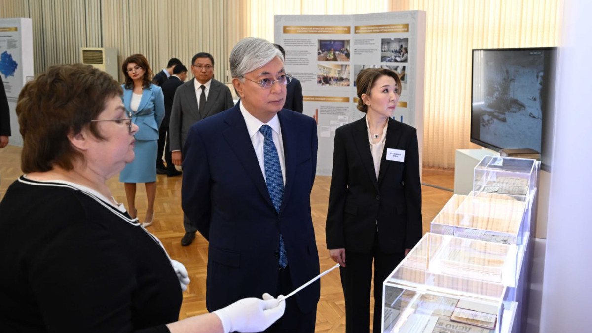 President Tokayev visits political repressions studies centre