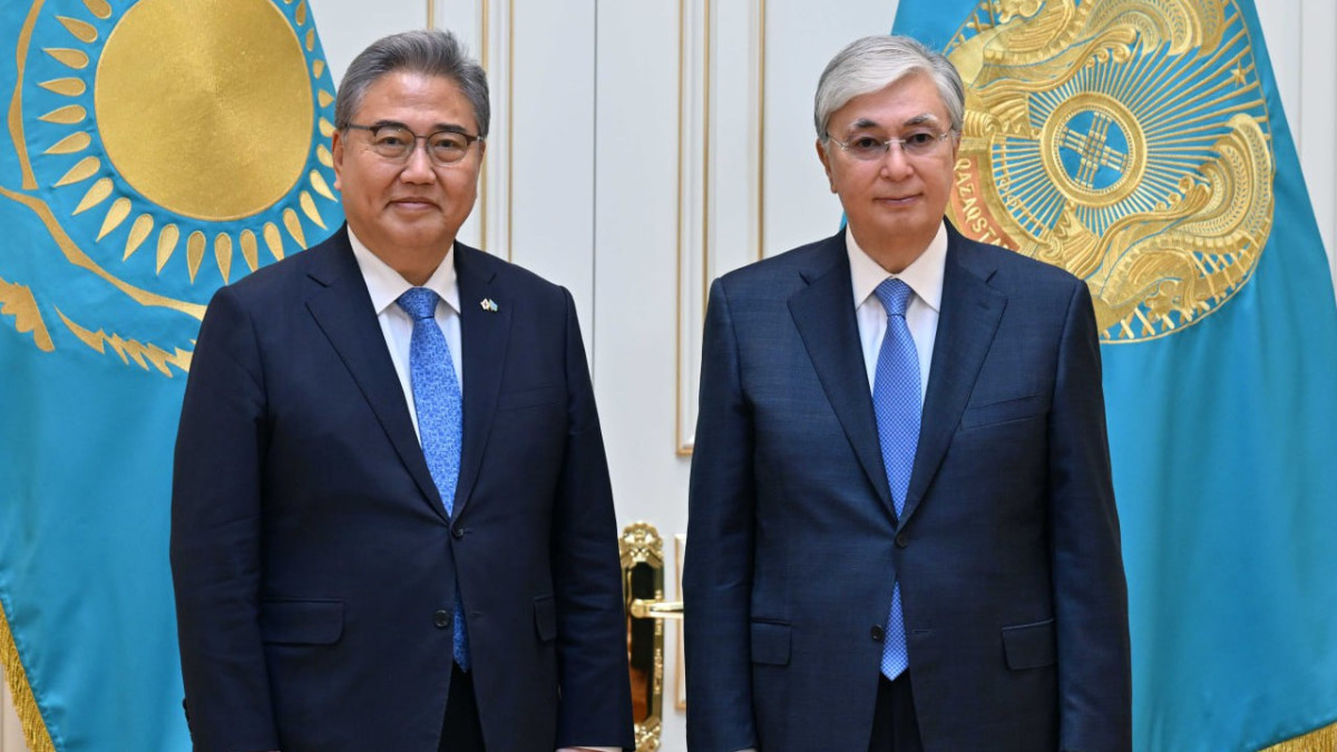 Стратегическое партнерство обсудили Президент Казахстана и министр иностранных дел Кореи