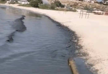 Почему Каспий стал черным, объяснили в Минэкологии