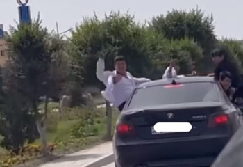 Выпускники устроили беспредел на дорогах в Жанаозене