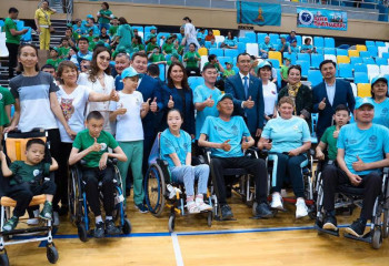 Чемпионат Казахстана по бочче стартовал в Астане