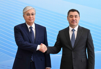 Tokayev arrives at Congress Hall Palace for 2nd meeting of CA and EU leaders