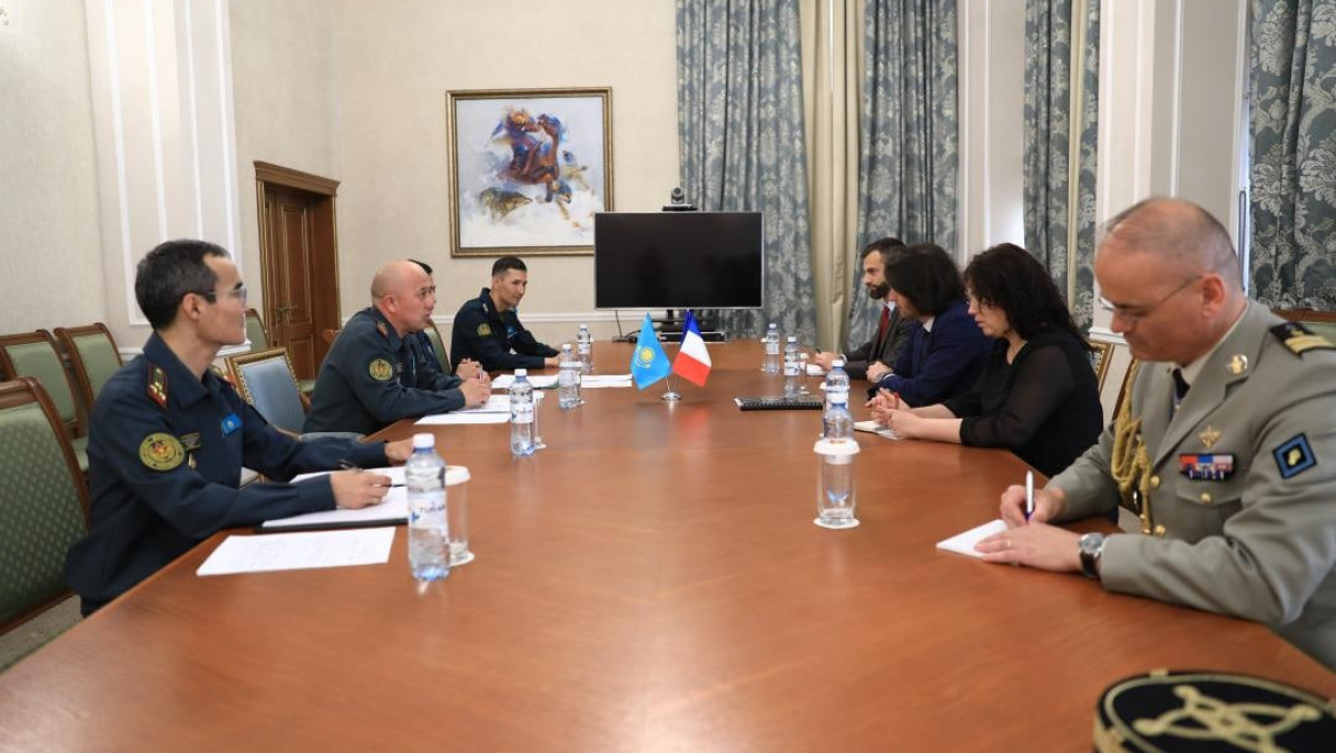 Представители Минобороны Казахстана и Франции договорились о сотрудничестве