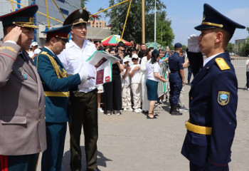 Төтенше жағдайлар министрлігі қатарына 137 жас офицер қосылды