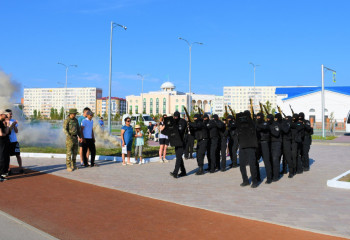 Open air против наркотиков провели на набережной Кокшетау