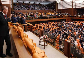 Ердоған ұлықтау рәсімінде ант берді