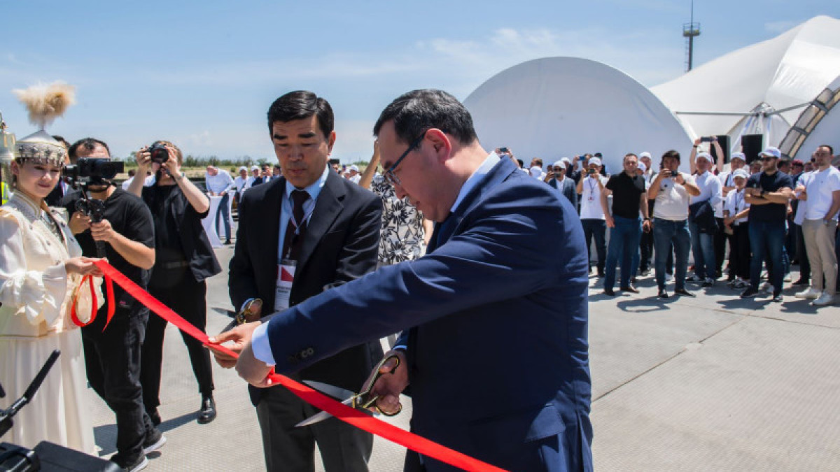 В Алматинской области открылся транспортно-логистический центр "Жетыген"