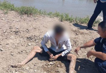 Тонущего студента спасли полицейские в Кызылординской области