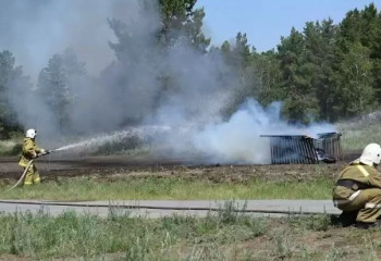 В Костанайской области прошли масштабные лесные пожарно-тактические учения