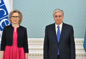 Мемлекет басшысы ЕҚЫҰ Парламент Ассамблеясының президентін қабылдады