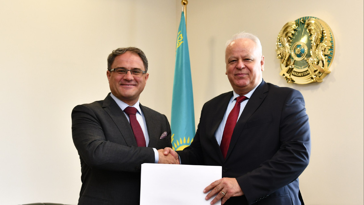 Ambassador of Bosnia and Herzegovina to Kazakhstan presented copies of credentials