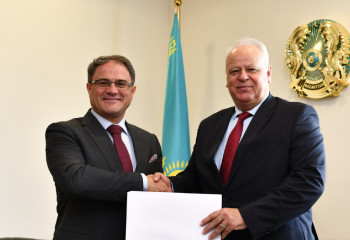 Ambassador of Bosnia and Herzegovina to Kazakhstan presented copies of credentials