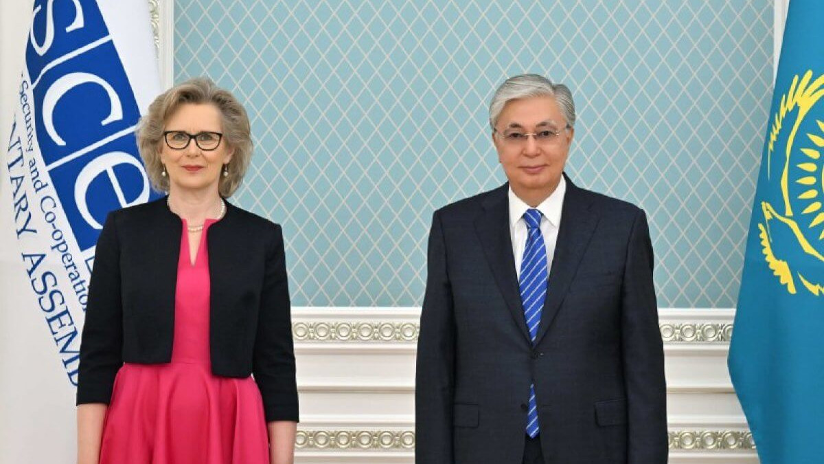 Kazakh Head of State receives OSCE PA President