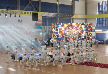 В Актау прошла церемония открытия XII летней Универсиады среди студентов