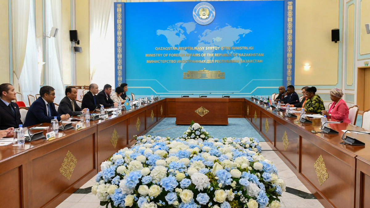 Astana hosts 7th round of political consultations between FMs of Kazakhstan and South Africa