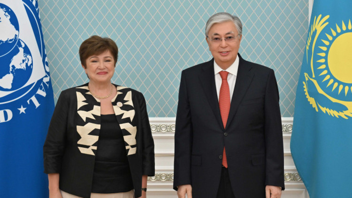 President Tokayev receives IMF Managing Director