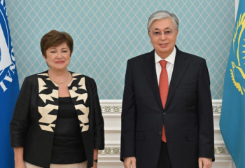 President Tokayev receives IMF Managing Director